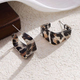 Stylish Animal Print Hoop Earrings image 4