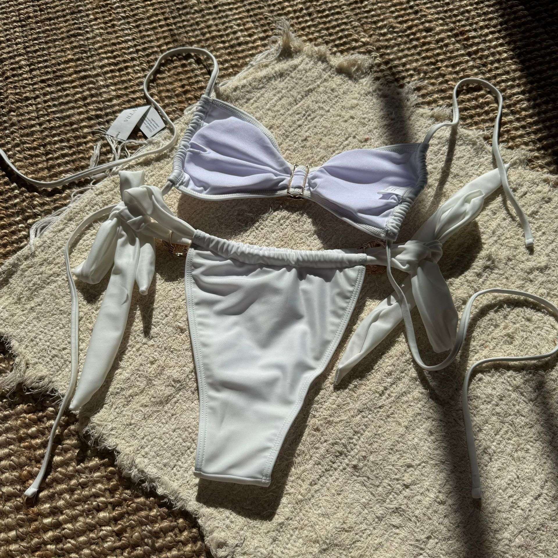 Bikini with Gold Shell Accents image 4
