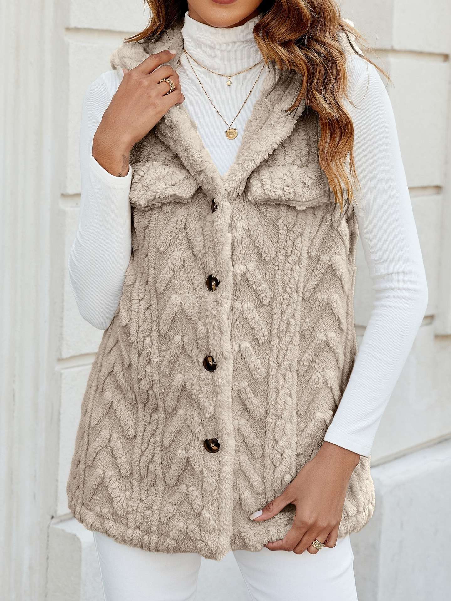 Winter Dreams Faux Fur Vest image 0