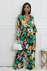 Floral Multi Color Jumpsuit image 1
