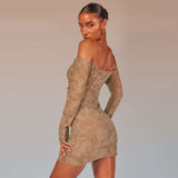 Floral Burnout Bodycon Dress image 2