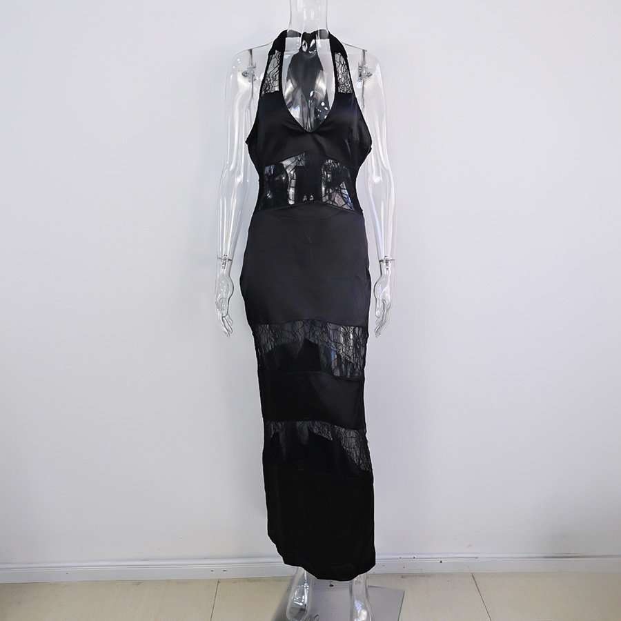 Illusion Lace Panel Gown image 4