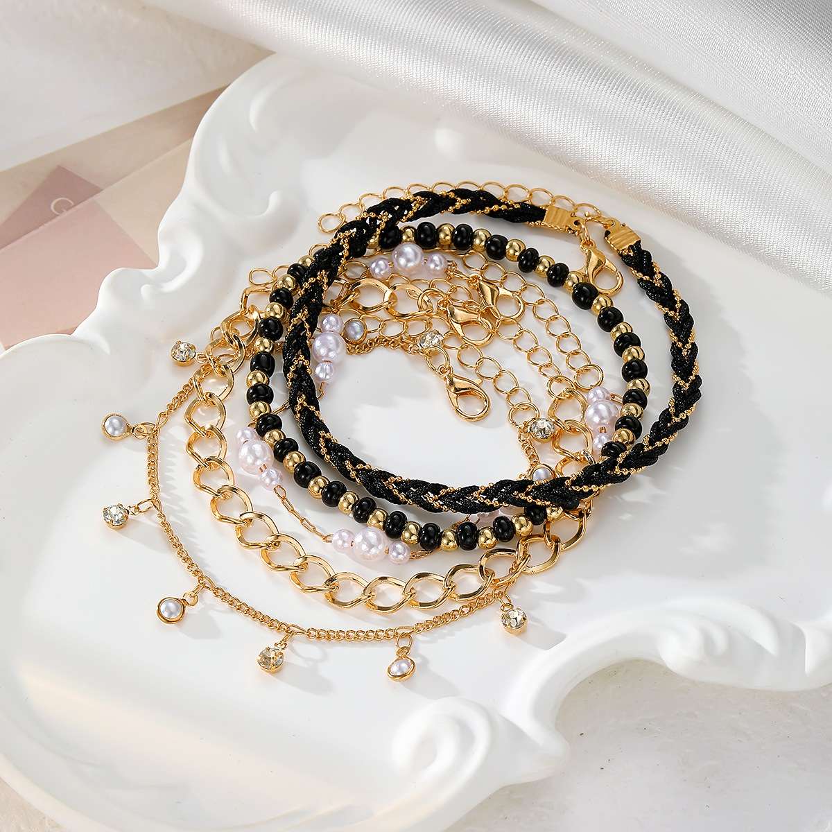 Stylish Multi-Layered Bracelets image 2