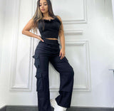 Utility Chic Cargo Pants image 1