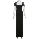 Elegant Evening Gown with Shoulder Detail image 4