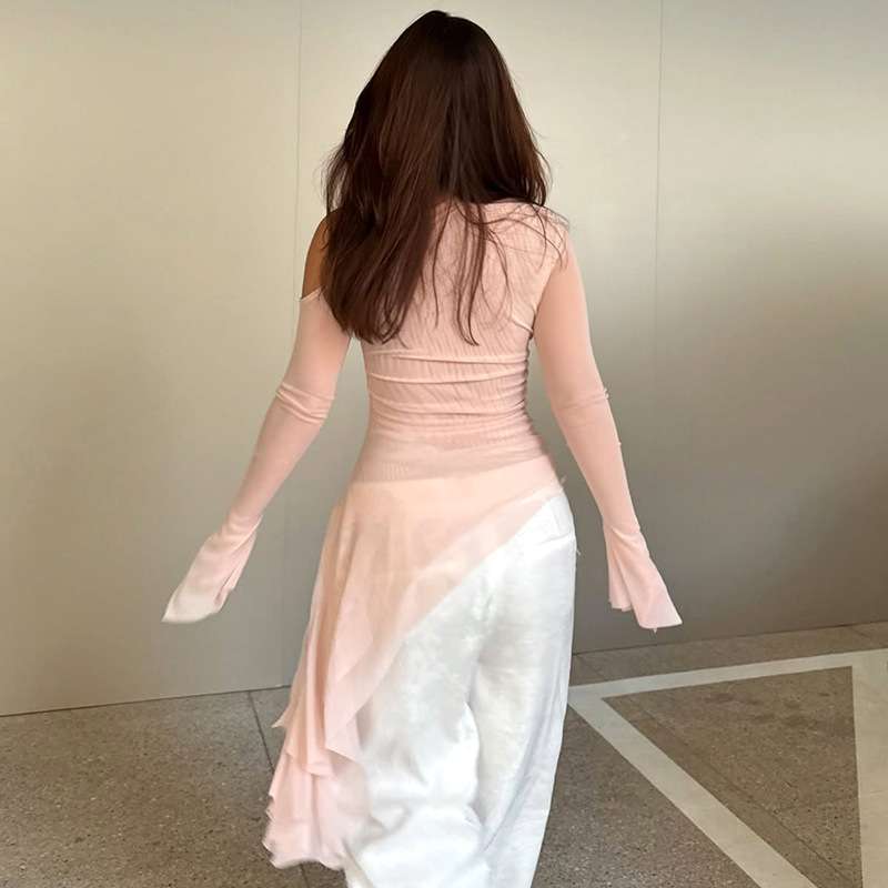 One-Shoulder Asymmetric Top image 7