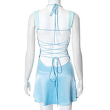 Elegant Two-Tone Dress image 4