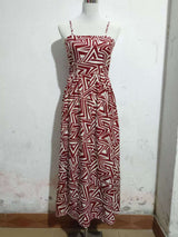Geometric Print Maxi Dress image 3