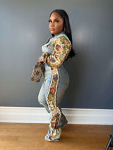 Floral Denim Set image 3
