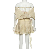 Off-Shoulder Ruffle Dress image 9