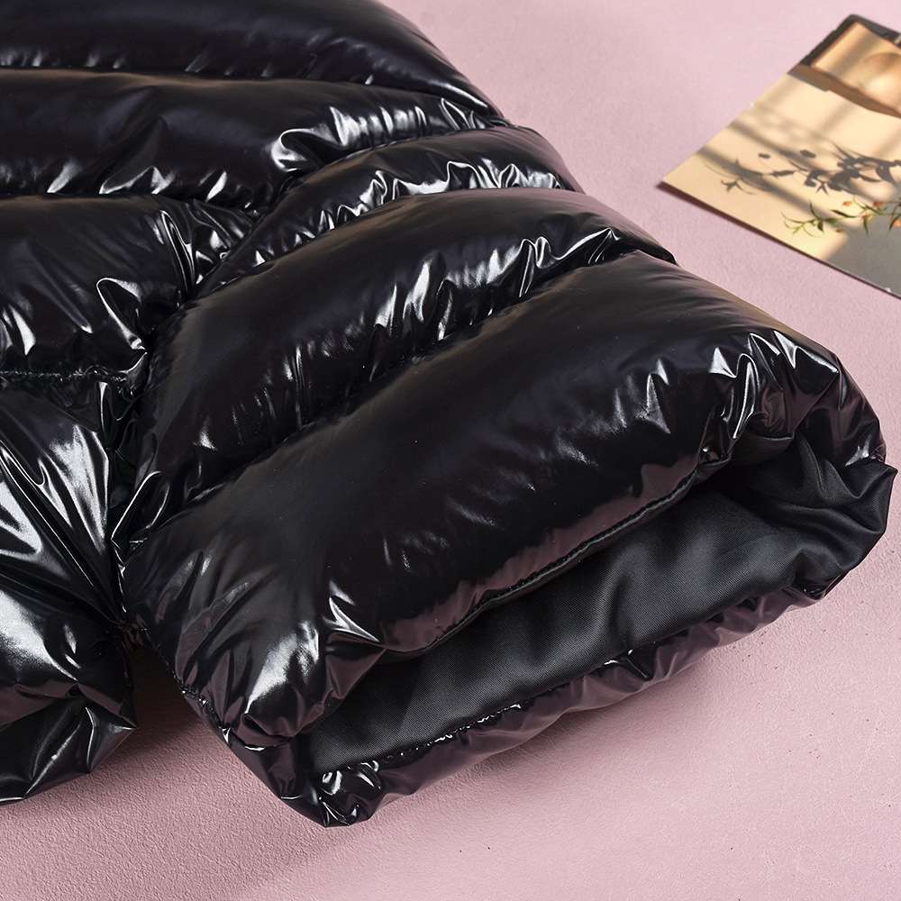 Crimson Cloud Cropped Puffer image 6