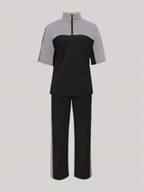 Casual Color Block Tracksuit image 3