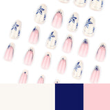 Elegant Floral Nail Art Set image 4