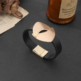 Bracelets with Gold and Silver Leaf Accents image 6