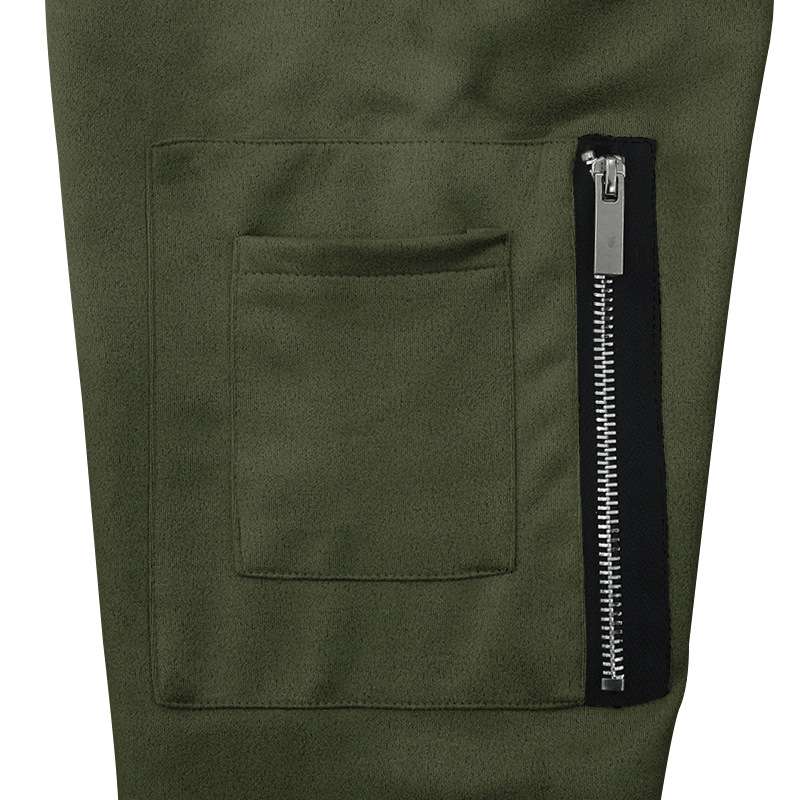 Stand Collar Zip Front Windbreaker Jacket image 5