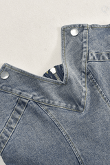 Denim Diva Flared Mini Dress image 8