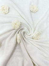 Elegant White Floral Maxi Dress image 5