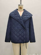 Oversized Jacket with Large Collar image 4