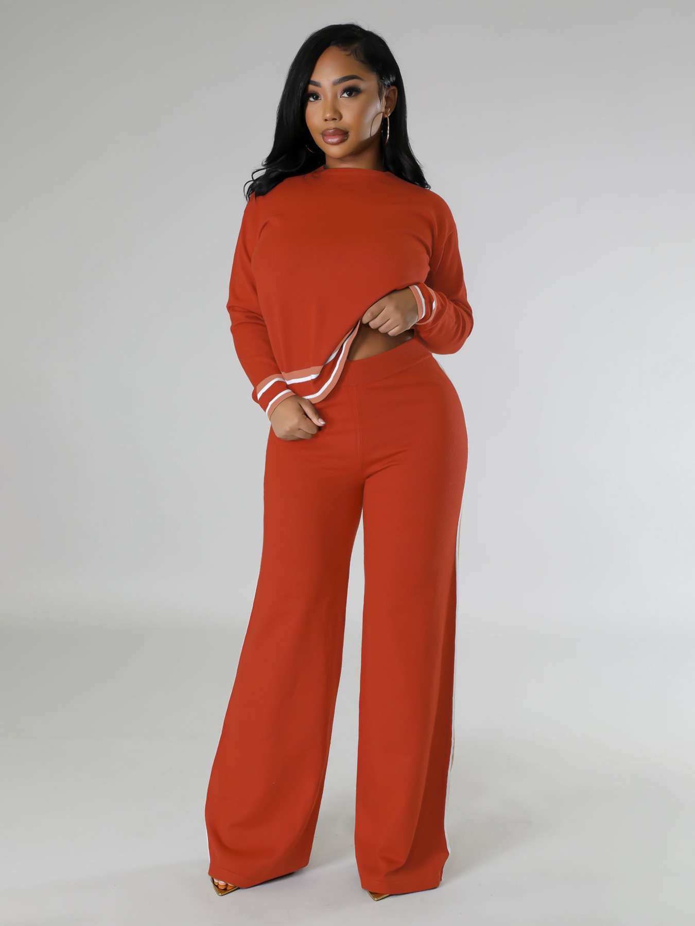 Casual Loungeweat Set - M, High Risk Red image