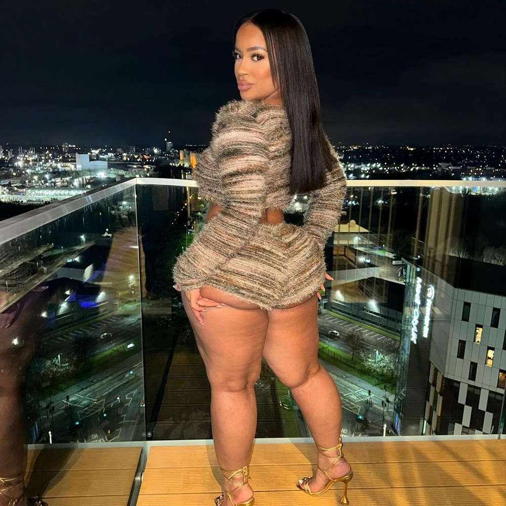 Tie-ups Detail Top & Skirt Co-Ords image 1