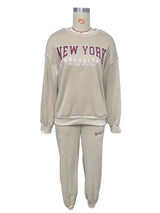 Relax Fit Short Sleeve Sweatshirt Set image 4