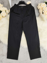 High-Waisted Tapered Trousers image 4