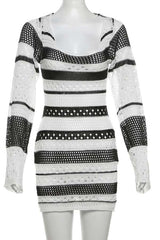 Tropical Temptation Crochet Dress image 2