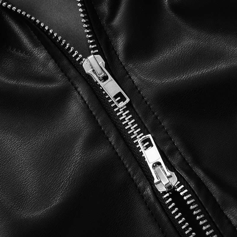 PU Solid High Neck Top image 4