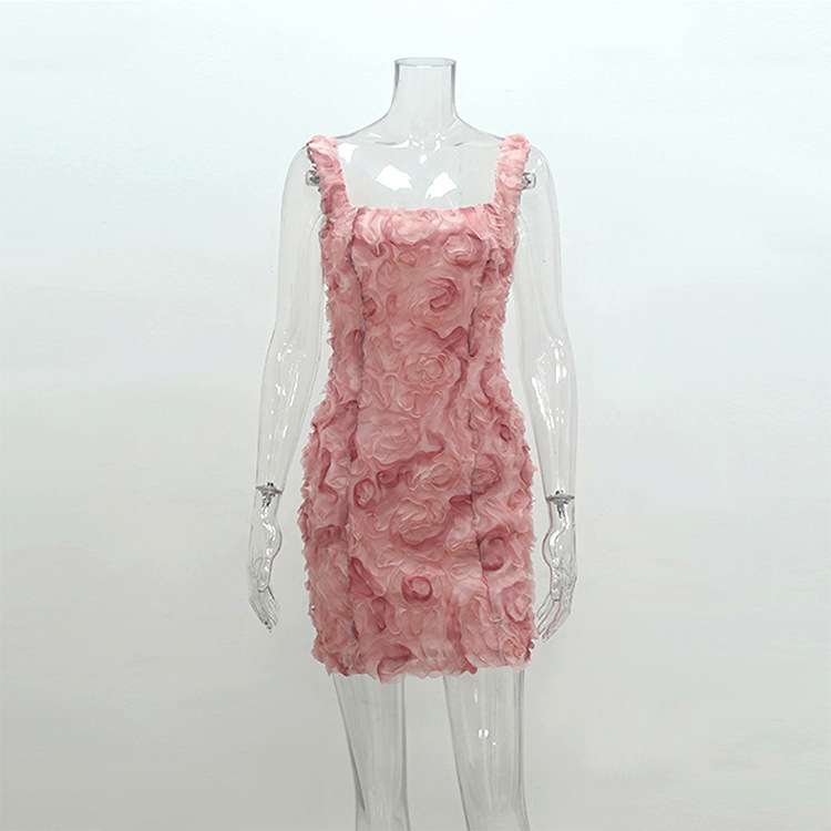 Elegant Floral Ruffle Dress image 6
