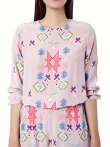 Geometric Pattern Pajama Set image 4