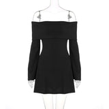 Off-Shoulder Sheath Dress image 4