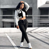 Varsity Vibes Cropped Jacket image 0