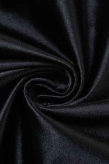 Sexy Off Shoulder Satin Patched Night Out Mini Dress image 6