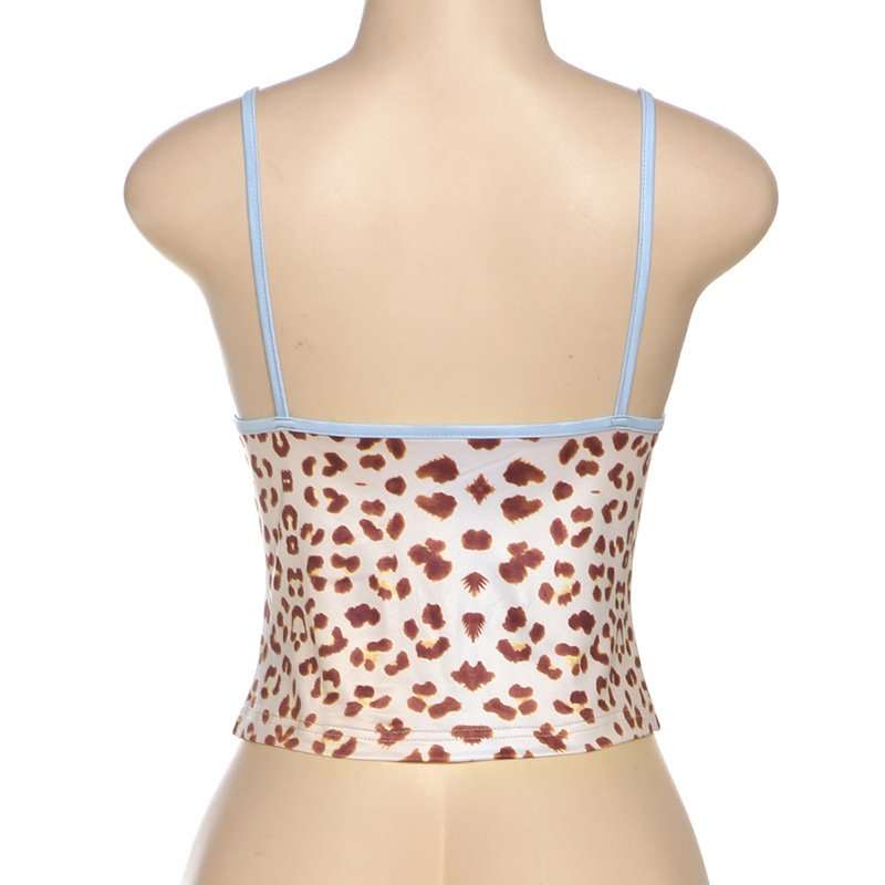 Leopard Print Dash Top image 3