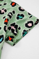 Trendy Animal Print Top & Pants Set image 3