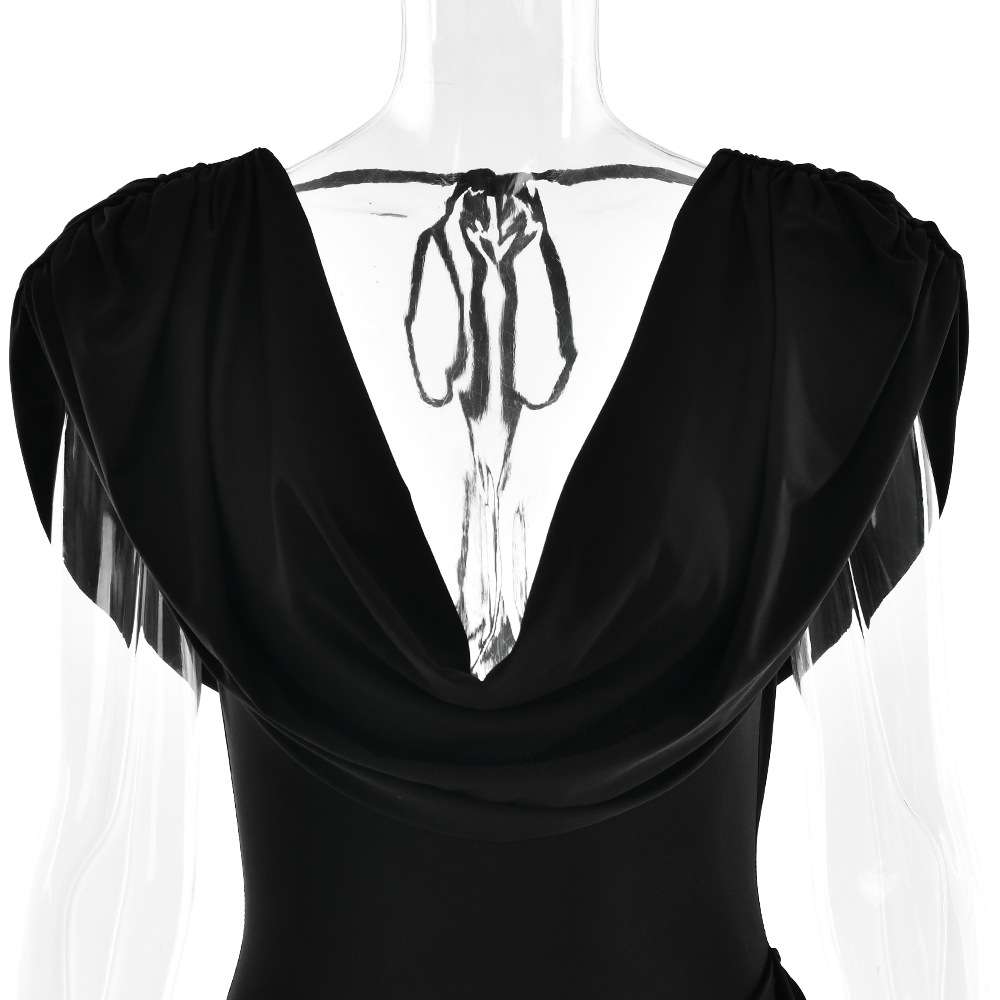 Draped Bodycon Dress image 3