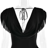 Draped Bodycon Dress image 3