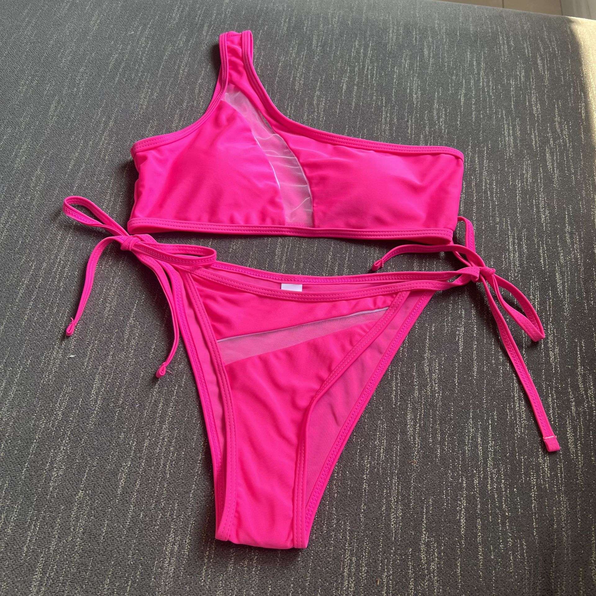 Asymmetric Bikini with Cutout Details image 2