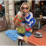Colorful Striped Sweaters for Women image 3