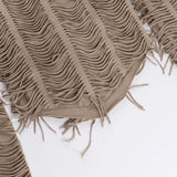 Fringe Fantasy Hooded Crop Top image 6