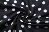 Polka Dot One-Shoulder Crop Top image 4