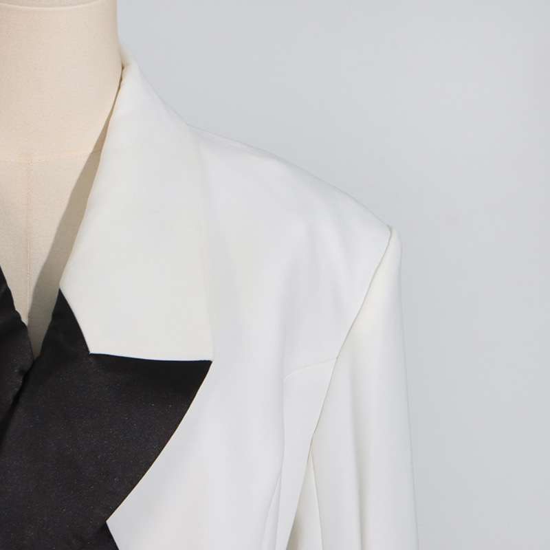 Patchwork Star Loose Chic Blazer image 4