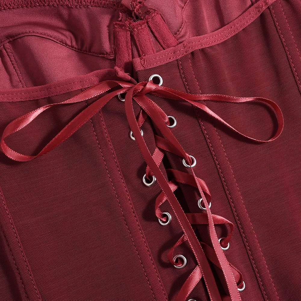 Strapless Crop Top Overbust Corset image 6