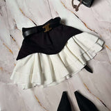 Chic Layered Ruffle Mini Skirt image 3