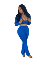 Sculpt Wear Flare 3-Piece Set - L, Blue image