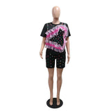 Embellished Shorts Set with Ruffle Detail image 3