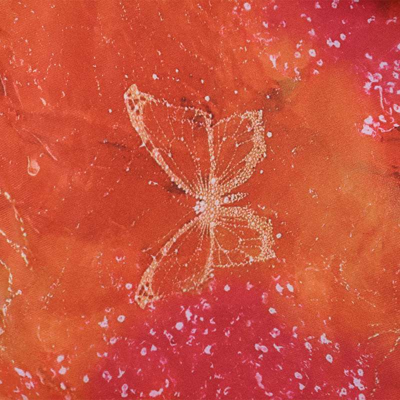 Butterfly Print Cut-Out Bodycon Dress image 5