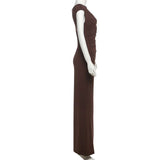 Off-Shoulder Maternity Maxi Dress image 5