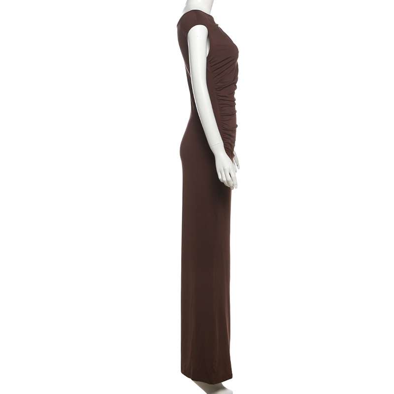 Off-Shoulder Maternity Maxi Dress image 5