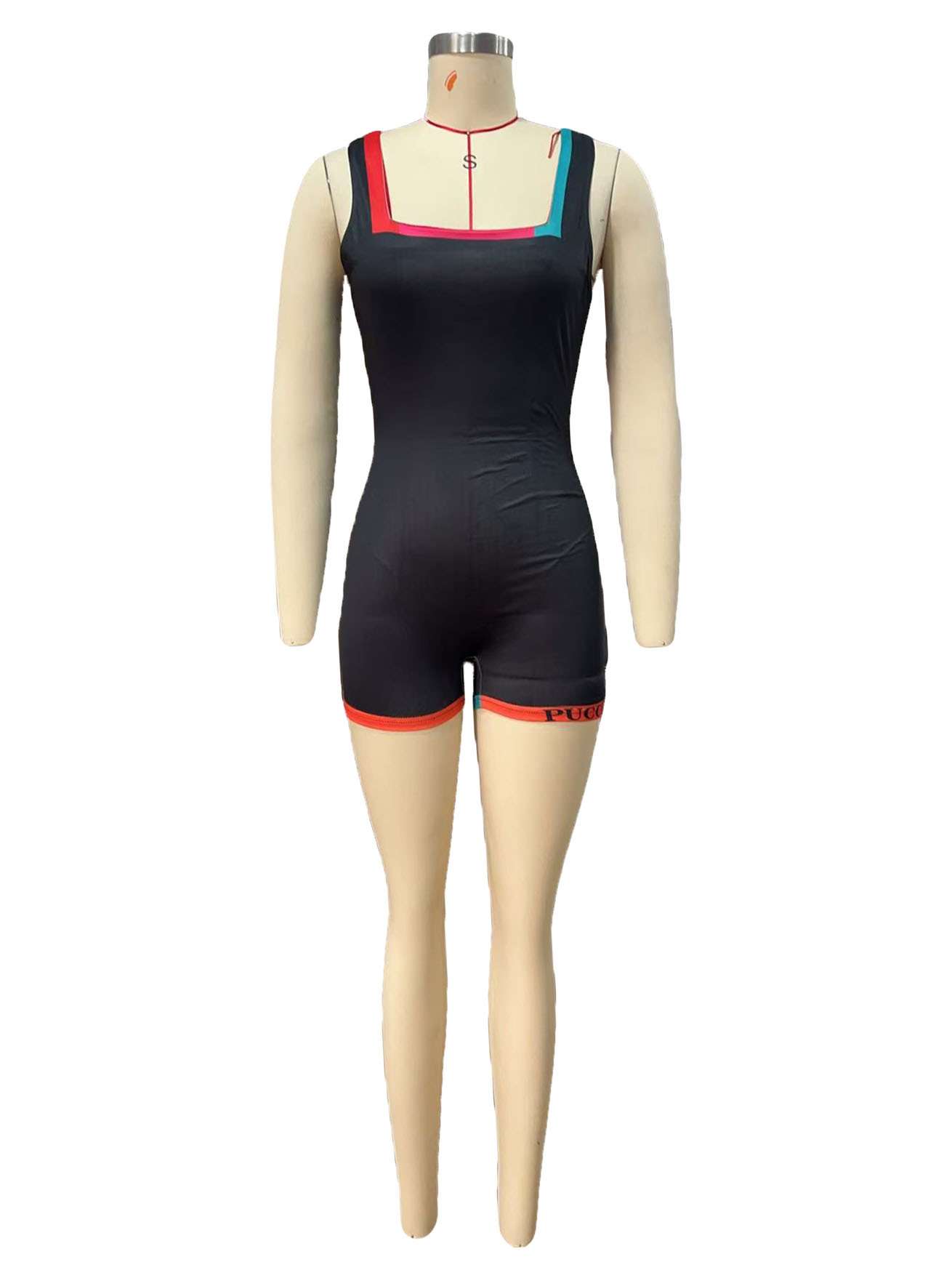 Vibrant Vibes Color Block Romper image 2